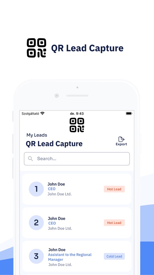 #1. QR Lead Capture (iOS) 由: Fluid Digital Ltd.