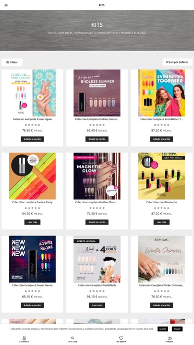 Semilac Beauty and Shop Screenshot