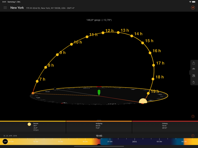 ‎Sun Surveyor Lite Screenshot