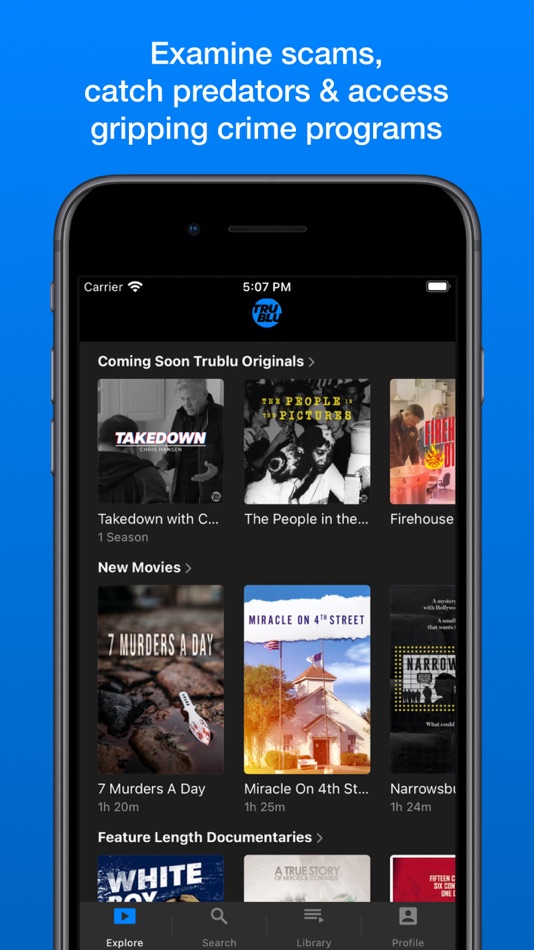 #3. TruBlu (iOS) By: TruBlu Factual Streaming Network, LLC