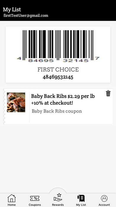 First Choice Market Screenshot