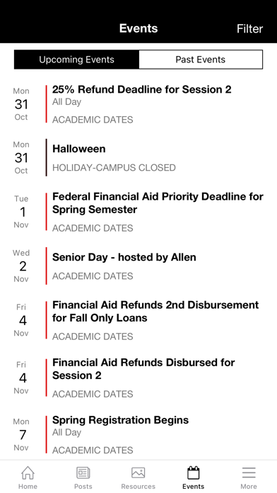 Allen County Community College Screenshot