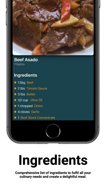 GourmetGuide - Recipes