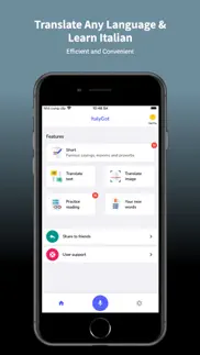 italian translator & learn + iphone screenshot 1