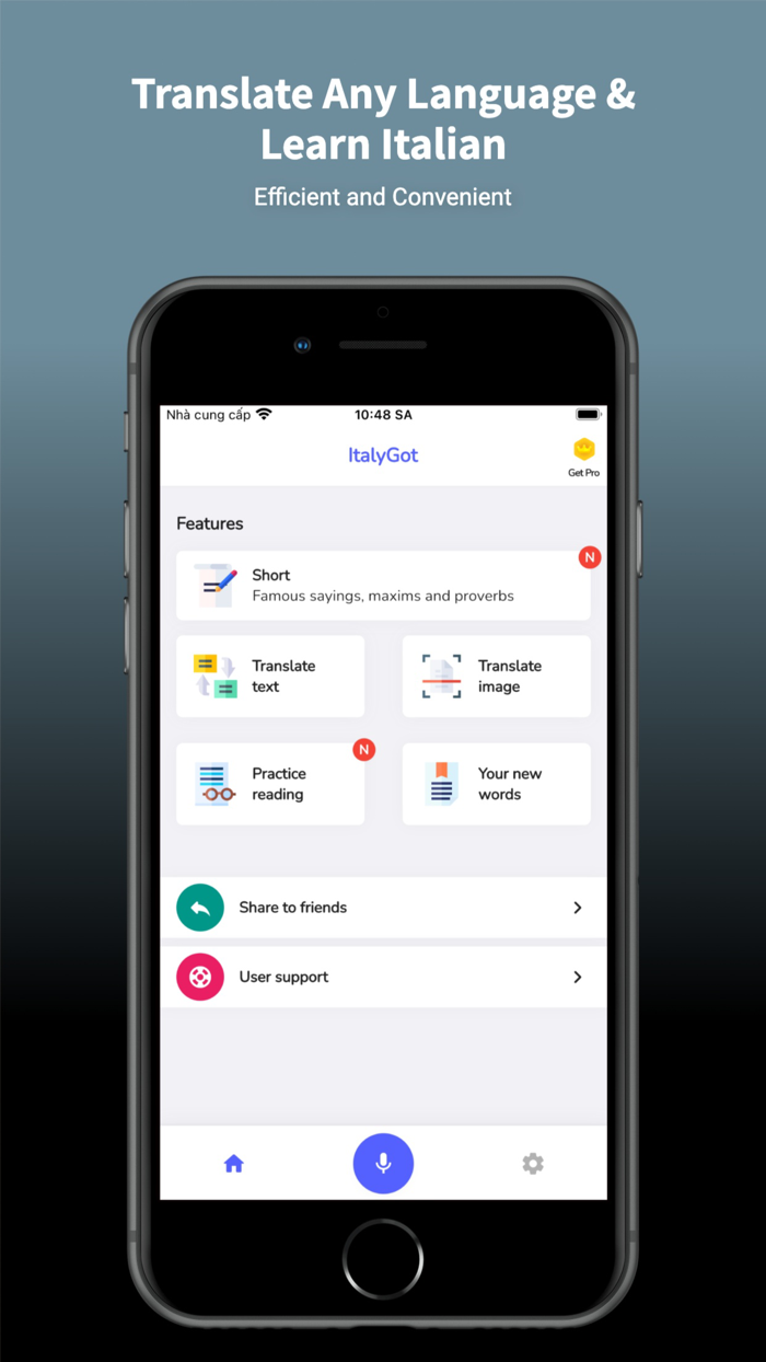 Italian Translator and Learn 