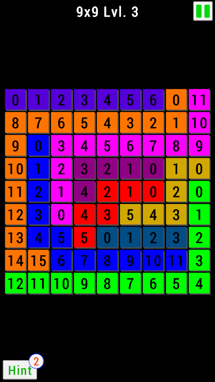 Number Joining Puzzle Game