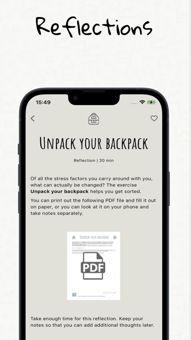 Mindfulness to go: life skills Screenshot