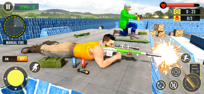 Terrorist Battle Swat Strike