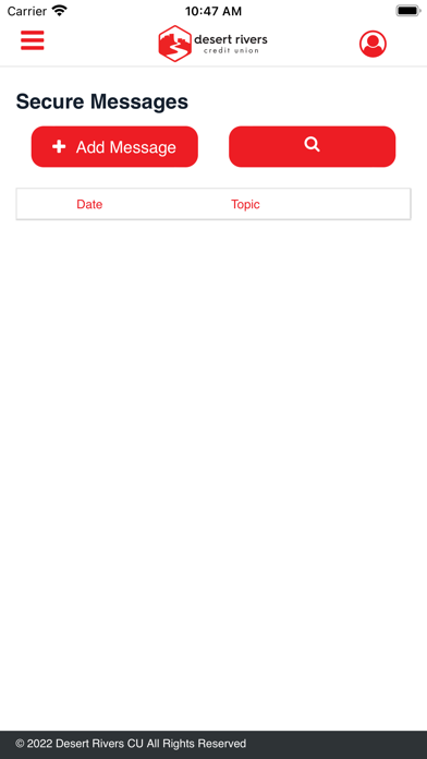 Desert Rivers CU Mobile Screenshot