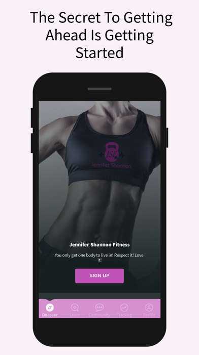 Jen Shannon Fitness Screenshot