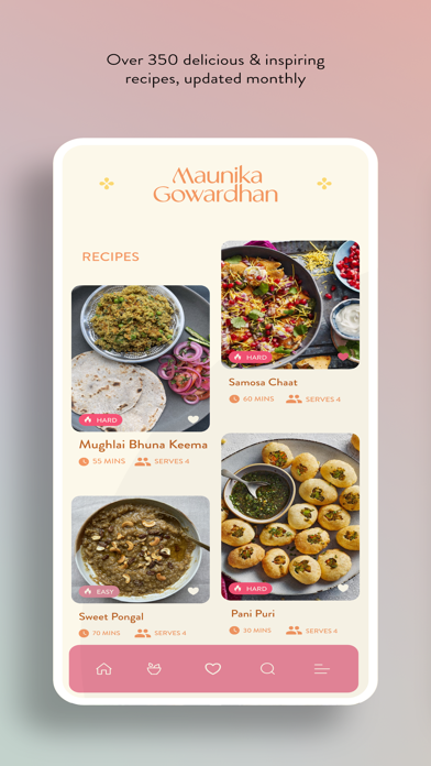 Maunika's Indian Recipes Screenshot