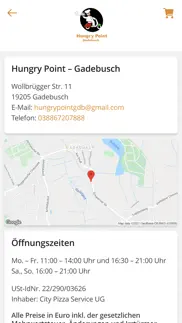hungry point gadebusch, lübeck iphone screenshot 3