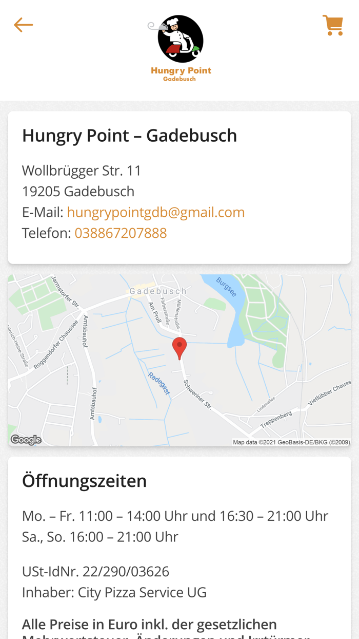 Hungry Point Gadebusch Lübeck