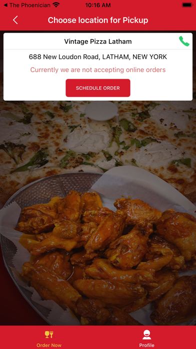 Vintage pizza Latham Screenshot