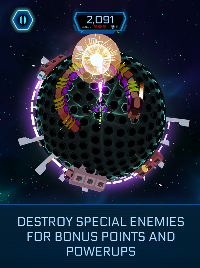 Galaxy Swirl Action Runner