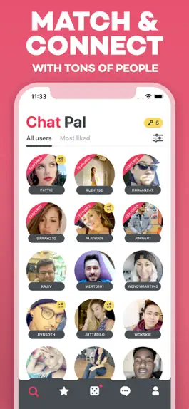 Game screenshot Chat Pal-talk with new friends apk