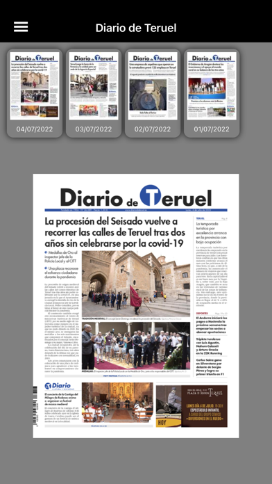El Diario de Teruel Screenshot