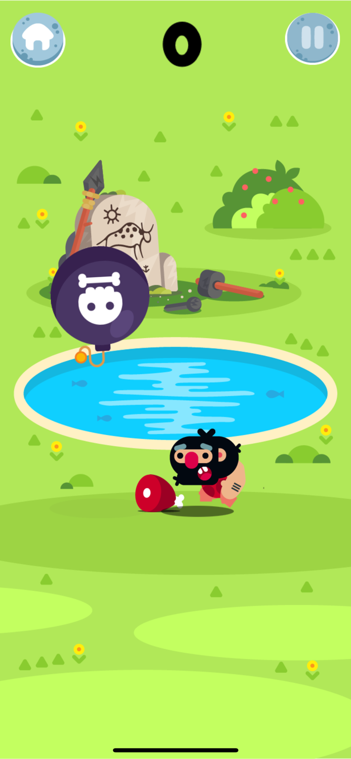 Survive Caveman adventure game