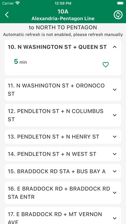 DC Bus Tracker - WMATA