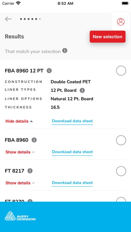 Core Series™ Tape Selection screenshot-6