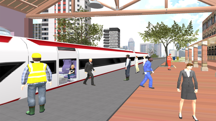 Bullet Train Simulator 3D