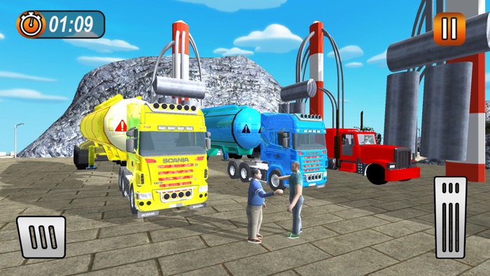 Oil Truck Drive Simulator 3D