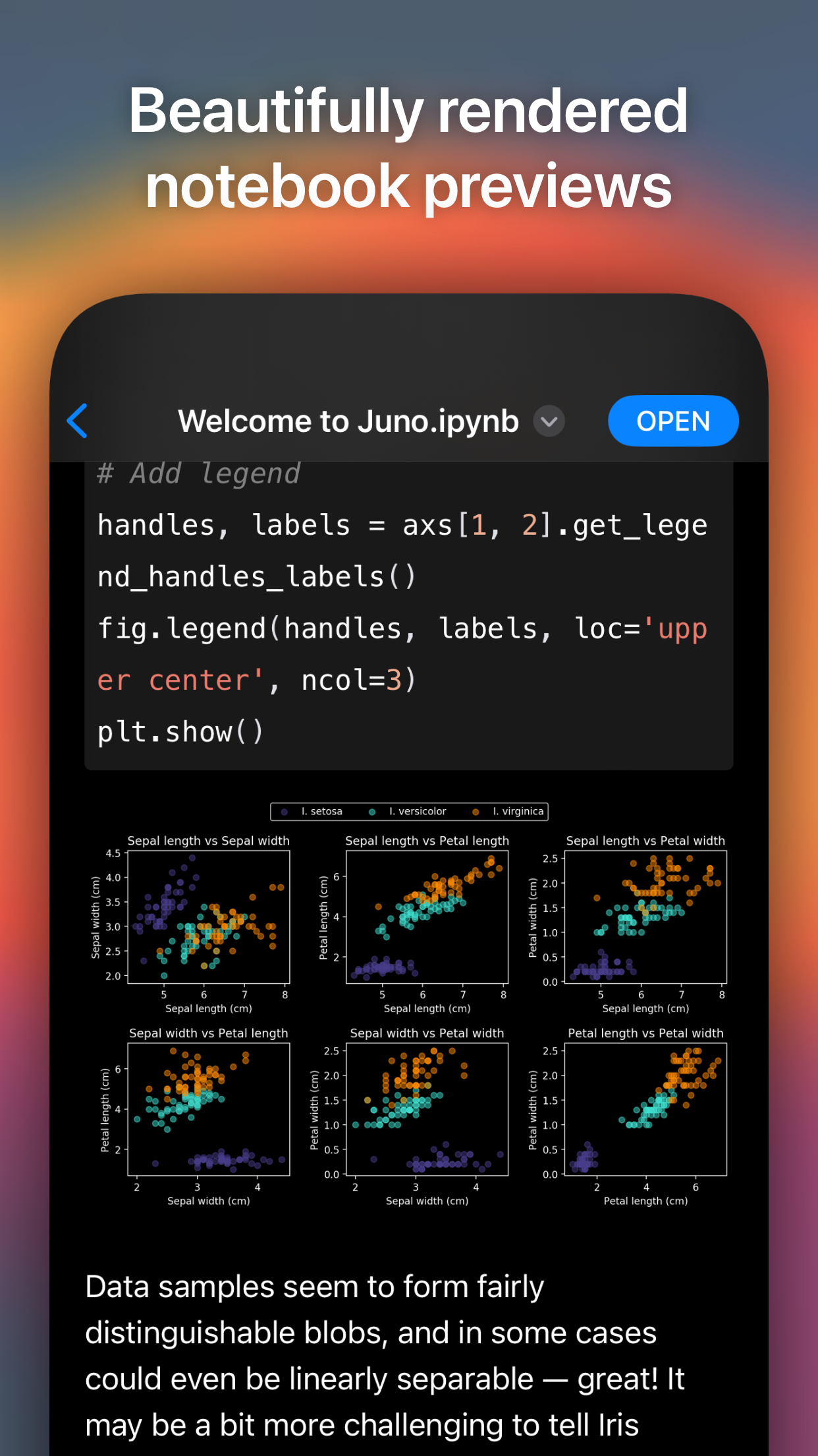 Juno – Python and Jupyter screenshot 5