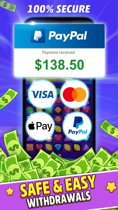 Match 3 Win Cash: Real Money Screenshot