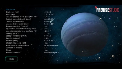 3D Planets and Missions Screenshot