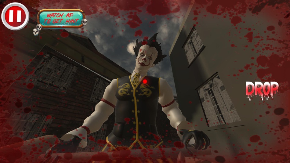 #1. Scary Horror Clown Evil Games (iOS) Podle: Abdullah Bin Tariq