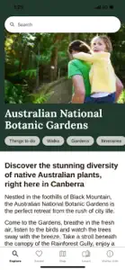 Aust National Botanic Gardens screenshot #1 for iPhone