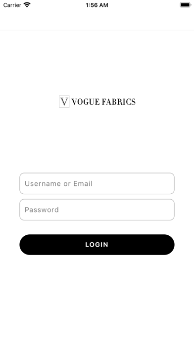 Vogue Fabrics Screenshot