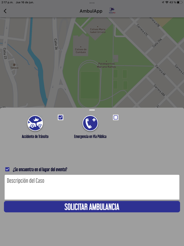 AmbulApp Salud Cali