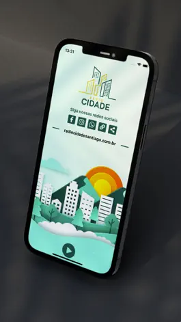 Game screenshot Rádio Cidade Santiago apk