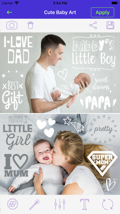 Baby Born Photo & Video Editor Screenshot
