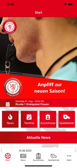 Game screenshot Fußballkreis Schwalm-Eder apk