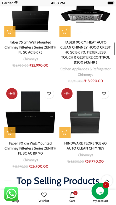 Global Kitchen Appliances Screenshot