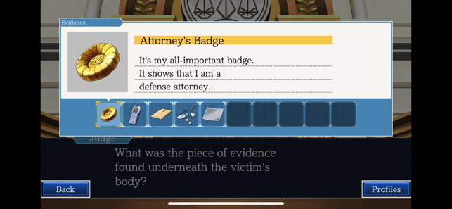 ‎Ace Attorney Trilogy Screenshot