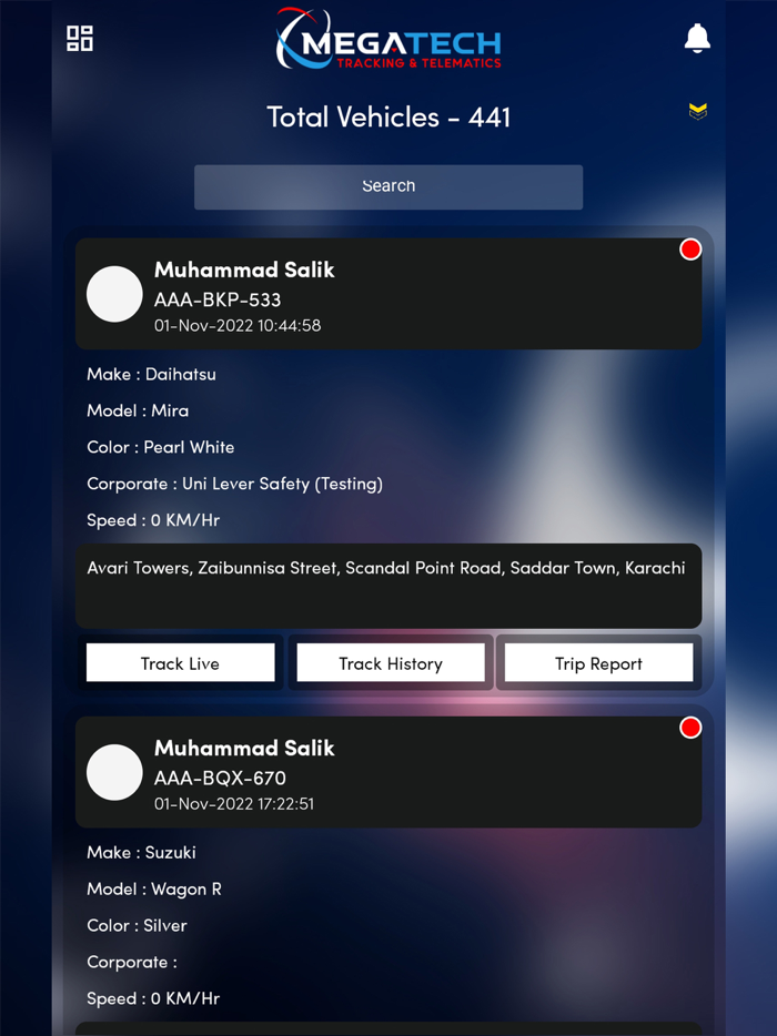 Megatech Premium Mobile App v2
