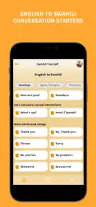 Swahili App screenshot #8 for iPhone