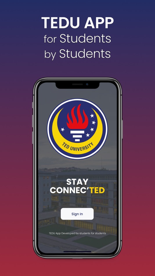 #1. TEDU App (iOS) 由: TED University