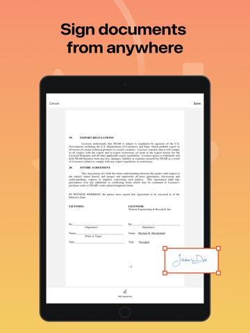 Sign Doc!™ e-Signature appのおすすめ画像1