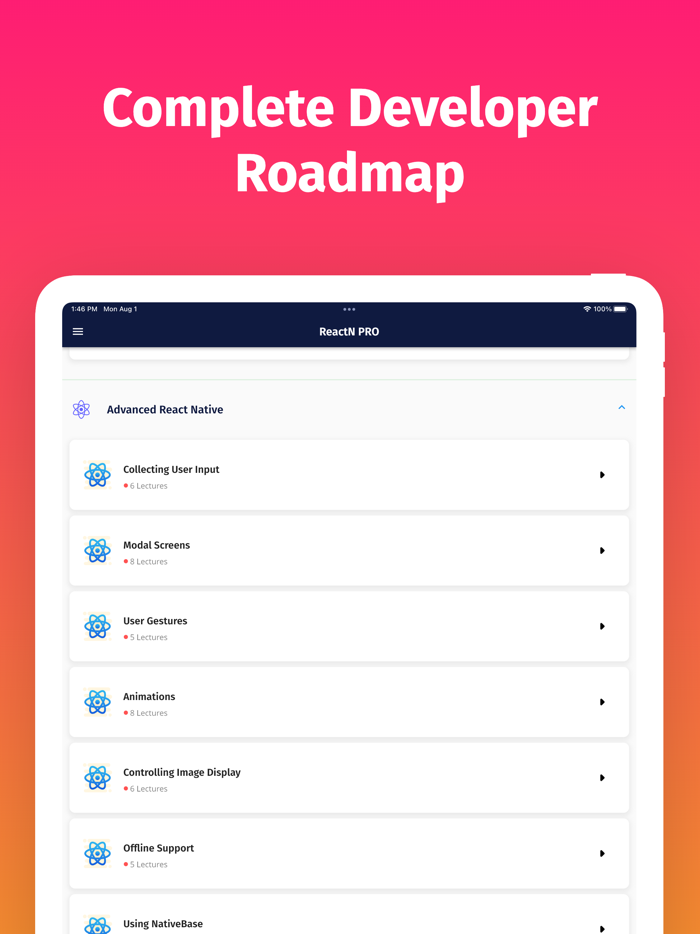 Learn React Native Now Offline