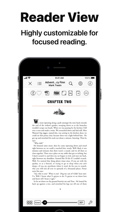Screenshot #2 pour Booklover - eBook Reader