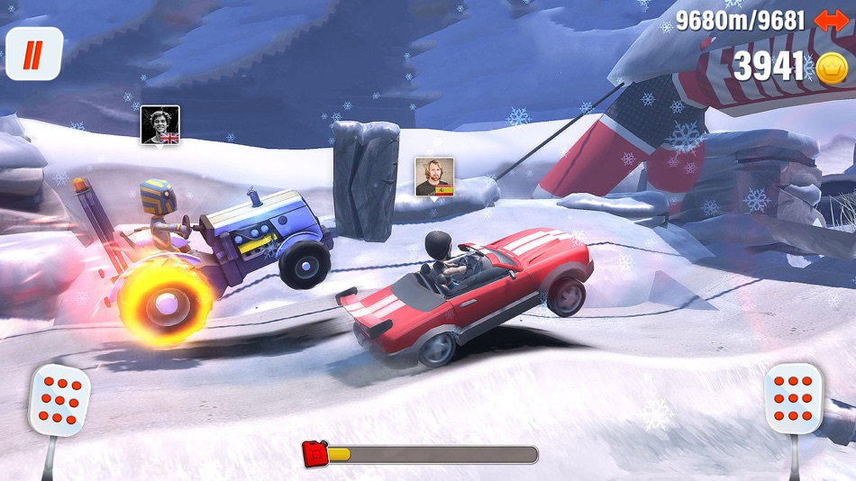 #4. Hill Crawler Wheels:Racetrack (iOS) 由: Rooster Games