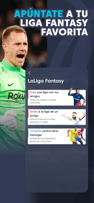 Captura de Pantalla 3 LaLiga Fantasy MARCA 22-23 iphone