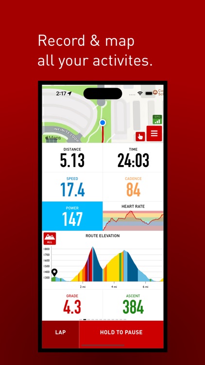 Run & Bike Tracker - Cadence