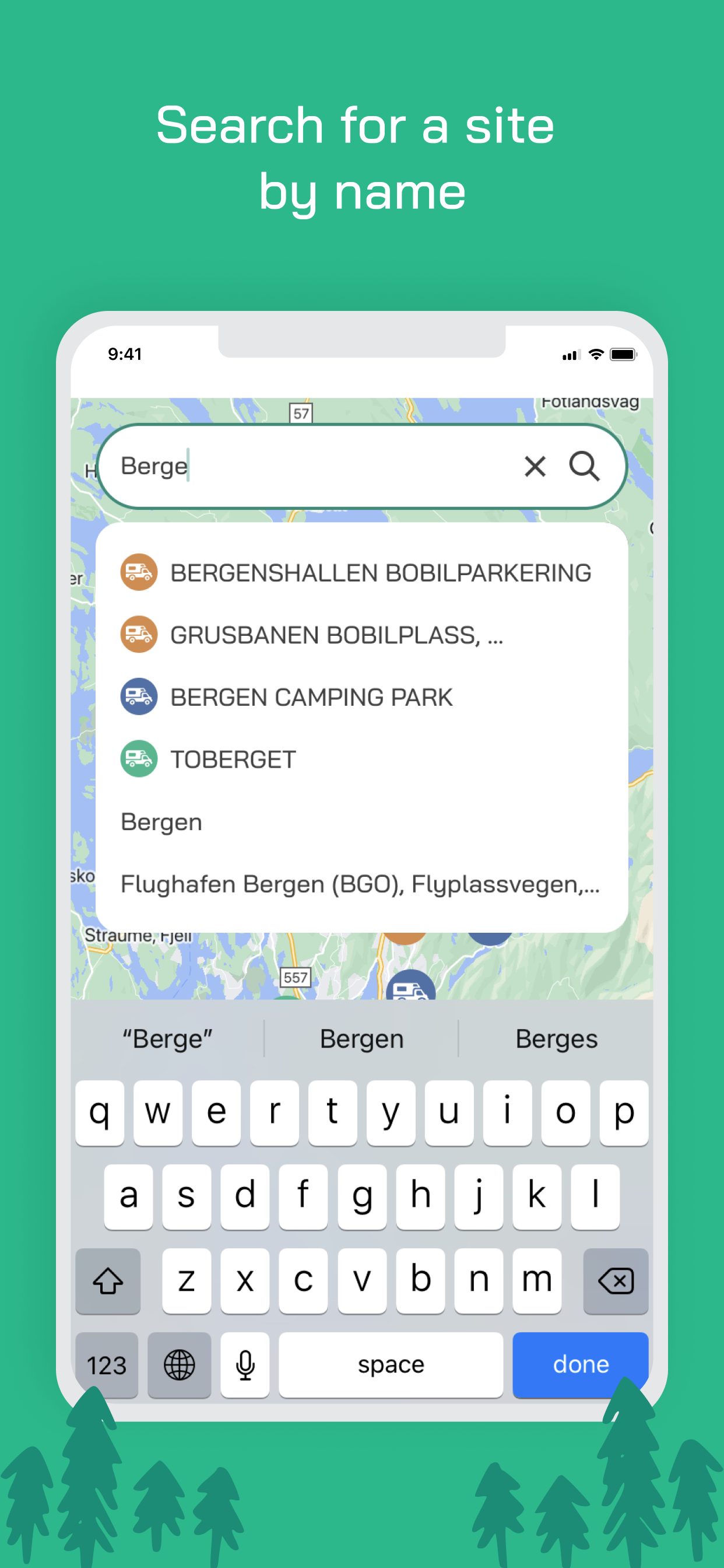 Campersite Norway