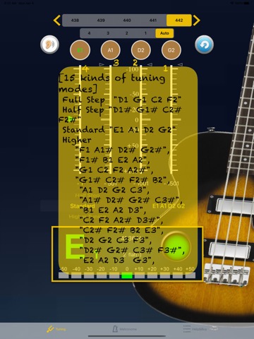 ベースギターチューナー - Bass Guitar Tuneのおすすめ画像5