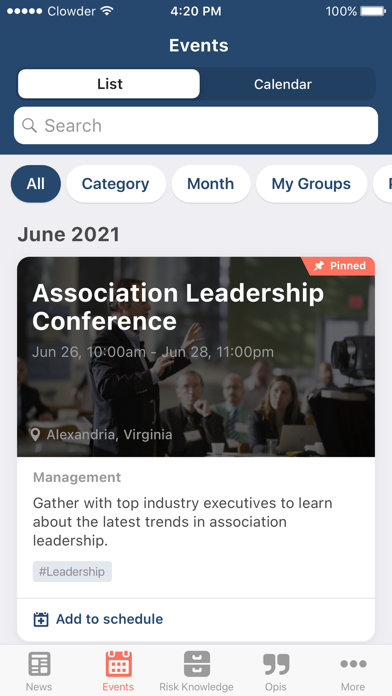 RIMS - Risk Management Society Screenshot